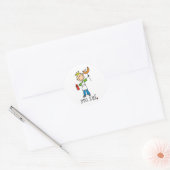 Sticker Rond Roi des BBQ (Enveloppe)
