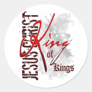 Sticker Rond Roi des rois
