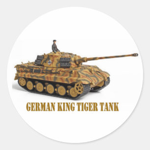 STICKER ROND ROI TIGER