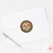 Sticker Rond Rois de la Savane (Enveloppe)