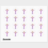 Sticker Rond Rois des rois (Feuille)