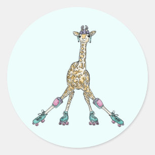 Sticker Rond Roller
