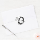 Sticker Rond Roller Dessous de verre (Enveloppe)