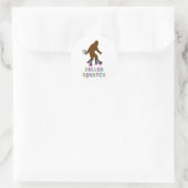 Sticker Rond Roller Squatch (Sac)