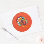 Sticker Rond Rollo la Turquie (Enveloppe)