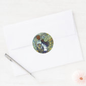 STICKER ROND ROMANCE (Enveloppe)