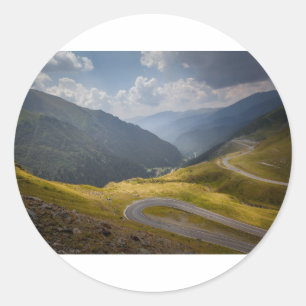 Sticker Rond Romania