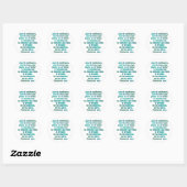 Sticker Rond Romanos 10:9 (Feuille)