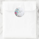 STICKER ROND ROMANTIQUE (Sac)