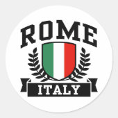 Sticker Rond Rome (Devant)