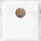 Sticker Rond Rome antique Voyage et peinture (Sac)