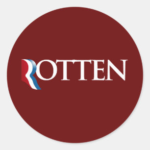 Sticker Rond Romney est Rotten.png