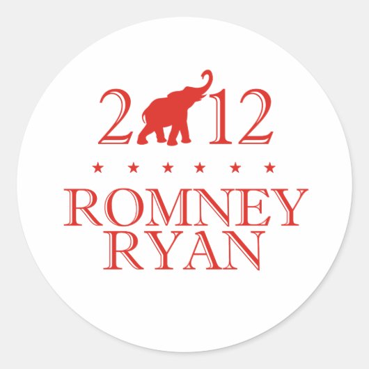 Sticker Rond ROMNEY RYAN 2012 REPUBLICAN.png (Devant)
