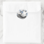 Sticker Rond Rompre quelque chose (Sac)