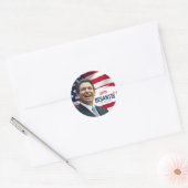 Sticker Rond Ron DeSantis pour le Président 2024 (Enveloppe)