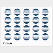 Sticker Rond Ron Paul (Feuille)