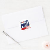 STICKER ROND RON PAUL 2012 (Enveloppe)