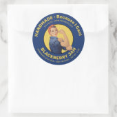 Sticker rond rond de la jar de Rosie (Sac)