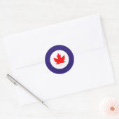 Sticker Rond Rond-point R.C.A.F. 40 -50's (Enveloppe)