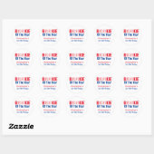 Sticker Rond Rookie Baseball 1er anniversaire (Feuille)