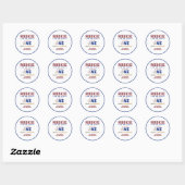Sticker Rond Rookie de l'année 1er Anniversaire Baseball (Feuille)
