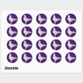 Sticker Rond Rooster Ixworth (Feuille)