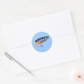 Sticker Rond Roquettes (Enveloppe)