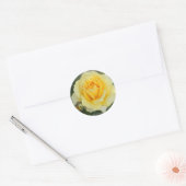 Sticker Rond Rosa Gold Bunny (Enveloppe)