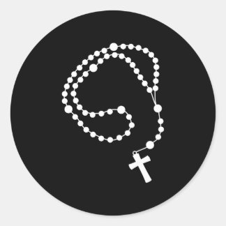 Sticker Rond Rosaire