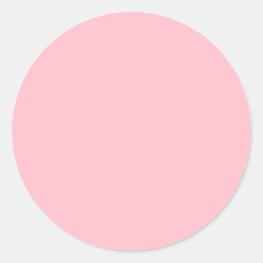 Sticker Rond Rose (Devant)