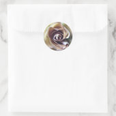 STICKER ROND ROSE (Sac)
