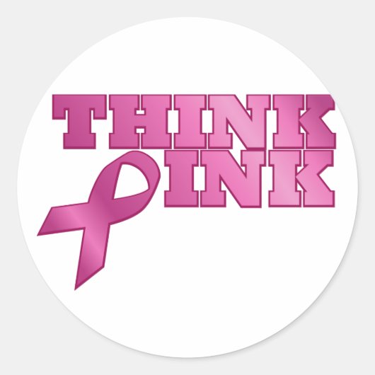 Sticker Rond rose_03 (Devant)