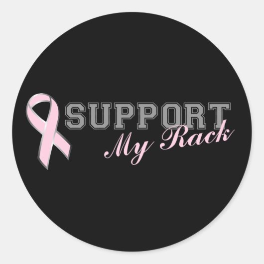 Sticker Rond rose_07_DARK (Devant)