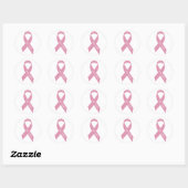 Sticker Rond rose_11 (Feuille)