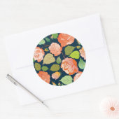 Sticker Rond Rose 15 (Enveloppe)