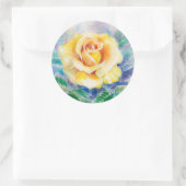 STICKER ROND ROSE 2 (Sac)