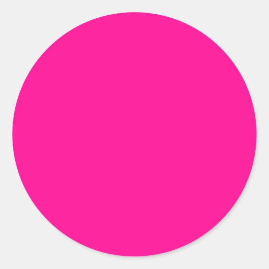 Sticker Rond Rose Clair (Devant)