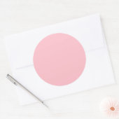 Sticker Rond rose grand (Enveloppe)