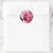 Sticker Rond Rose III Jardin Floral (Sac)
