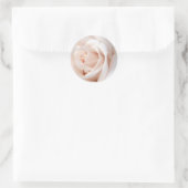 Sticker Rond Rose mariage (Sac)