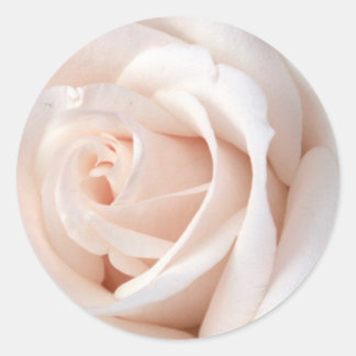 Sticker Rond Rose mariage