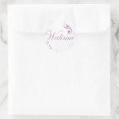 Sticker Rond rose walima (Sac)