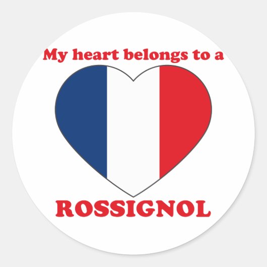 Sticker Rond Rossignol (Devant)