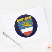 Sticker Rond Rostock (Enveloppe)