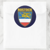 Sticker Rond Rostock (Sac)