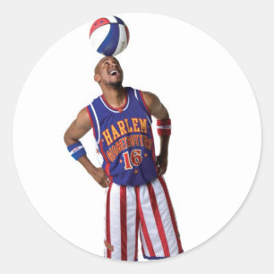 Sticker Rond Rotation de boule de scooter sur la tête