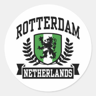 Sticker Rond Rotterdam