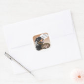 Sticker Rond Rottweiler Turquie (Enveloppe)