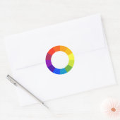 Sticker Rond Roue chromatique (Enveloppe)