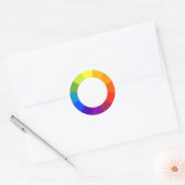 Sticker Rond Roue couleur (Enveloppe)